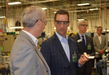 Congressman Steve Knight Tours Meggitt Control Systems