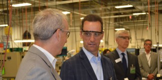 Congressman Steve Knight Tours Meggitt Control Systems