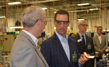 Congressman Steve Knight Tours Meggitt Control Systems