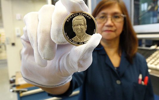 United States Mint Unveils Reagan Coin Designs