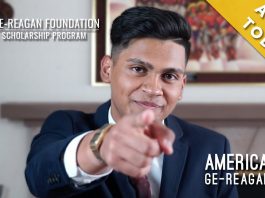 Reagan Presidential Foundation and GE Open Annual College Scholarship Program