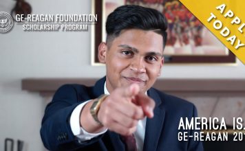 Reagan Presidential Foundation and GE Open Annual College Scholarship Program