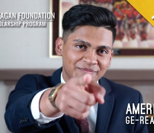 Reagan Presidential Foundation and GE Open Annual College Scholarship Program